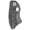 Spyderco 2024 Spyderco Reveal 9, Stovepipe Titanium , Plain Edge SPY-C260TIP - alternate 3